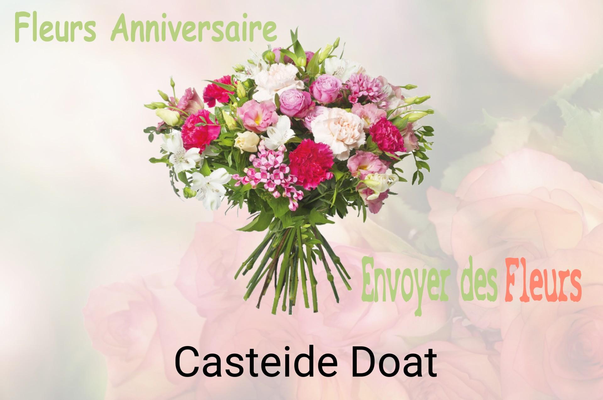 Bouquet de fleurs d’anniversaire livré à Casteide-Doat
