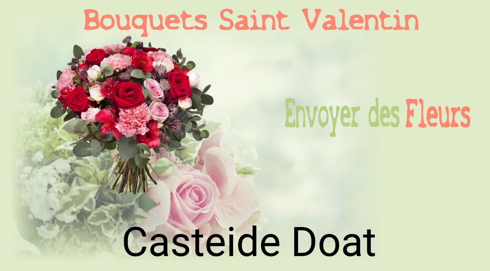 Roses de Saint-Valentin livrées à Casteide-Doat